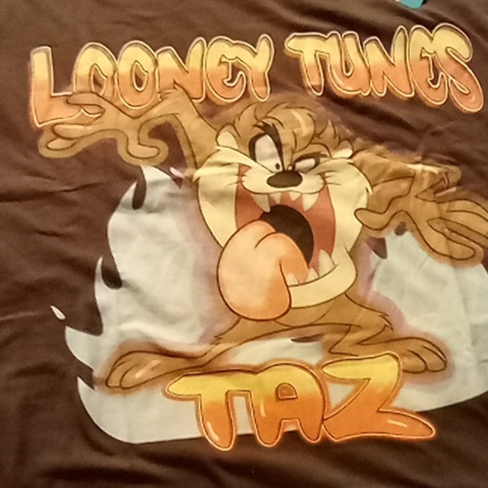 Warner Bros. Looney Tunes Dark Brown Tee